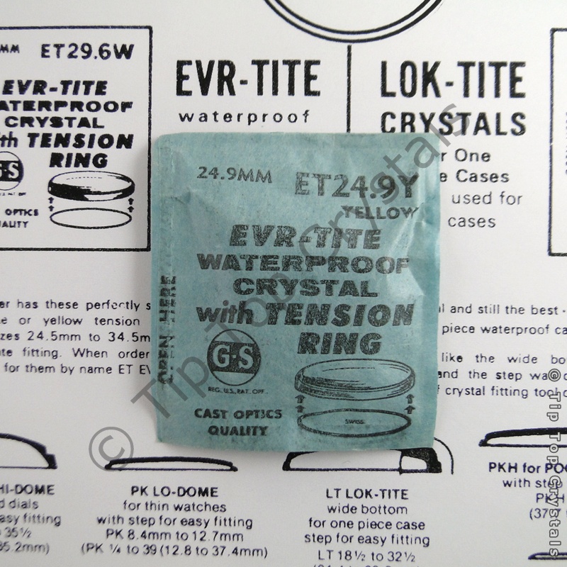 GS ETY 24.9mm Watch Crystal - Click Image to Close