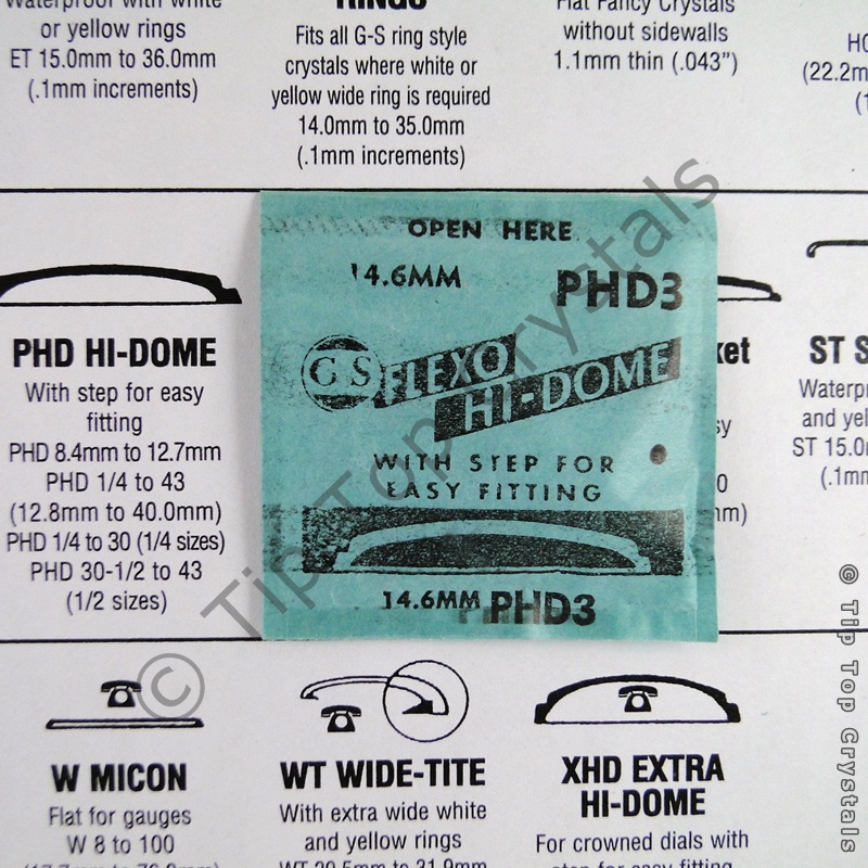 GS PHD 3 Watch Crystal - Click Image to Close