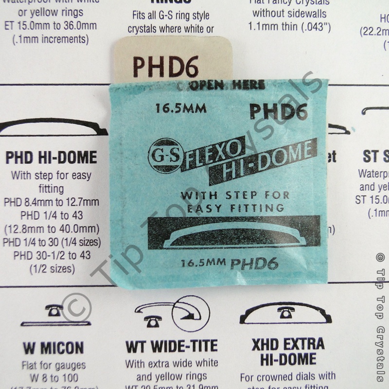 GS PHD 6 Watch Crystal - Click Image to Close