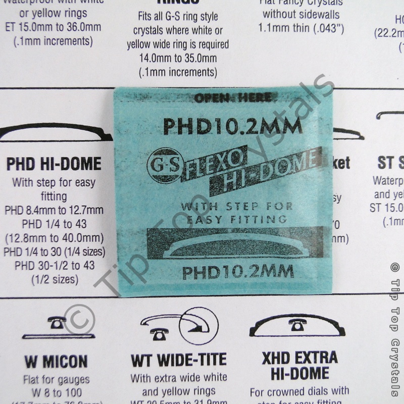 GS PHD 10.2 Watch Crystal - Click Image to Close