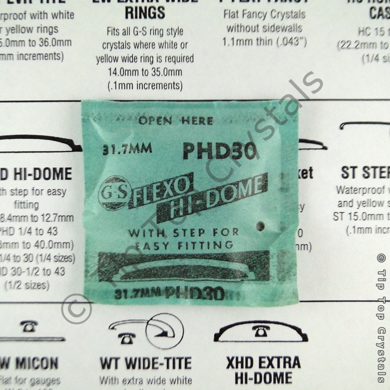 GS PHD 30 Watch Crystal - Click Image to Close