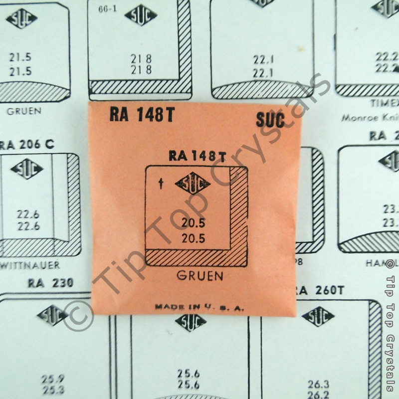 SUC RA148T Watch Crystal - Click Image to Close