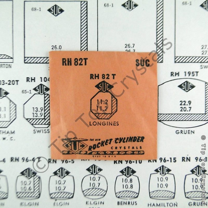 SUC RH82T Watch Crystal - Click Image to Close