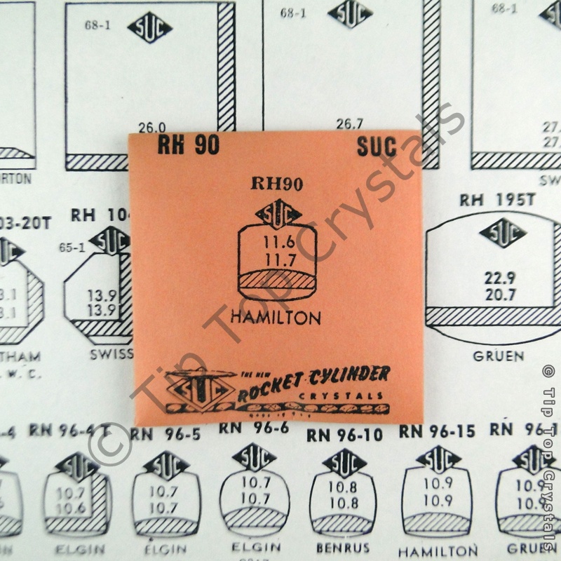 SUC RH90 Watch Crystal - Click Image to Close