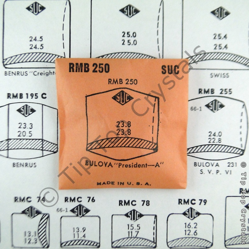 SUC RMB250 Watch Crystal - Click Image to Close