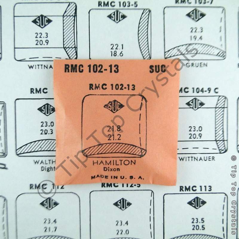 SUC RMC102-13 Watch Crystal - Click Image to Close