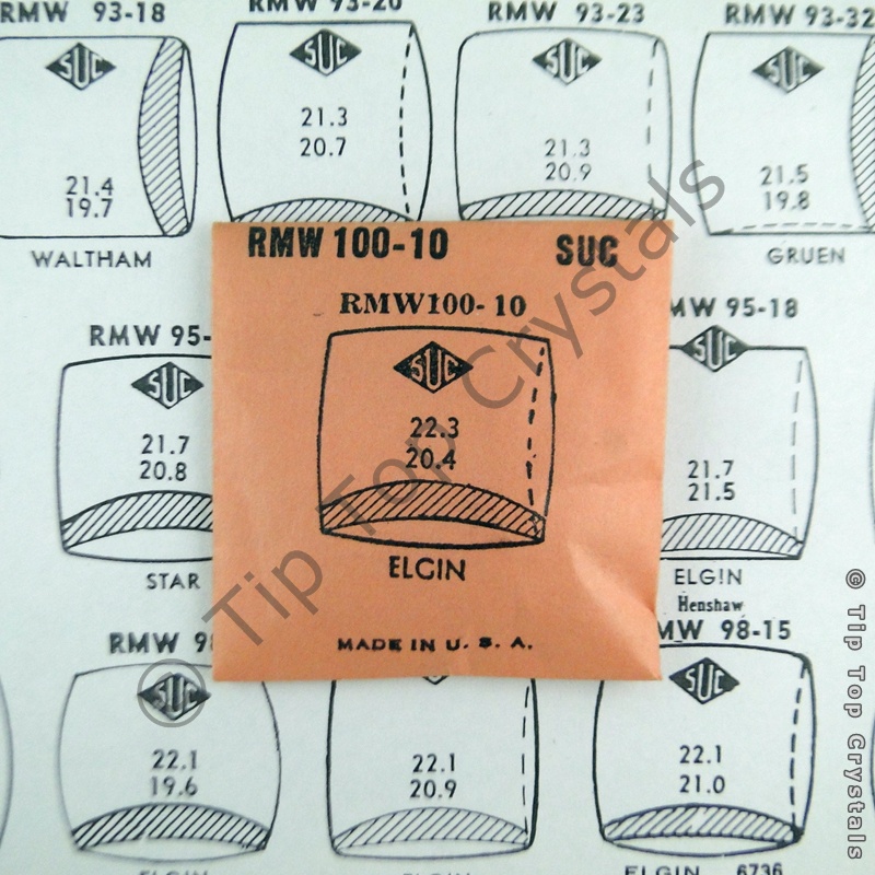 SUC RMW100-10 Watch Crystal - Click Image to Close