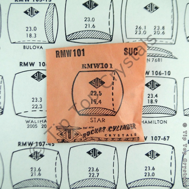 SUC RMW101 Watch Crystal - Click Image to Close