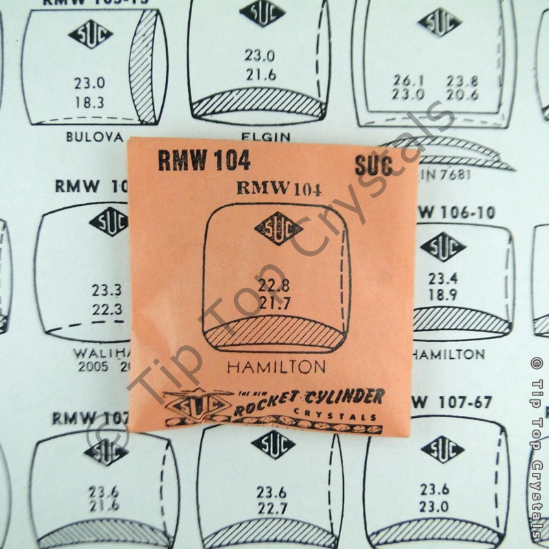 SUC RMW104 Watch Crystal - Click Image to Close