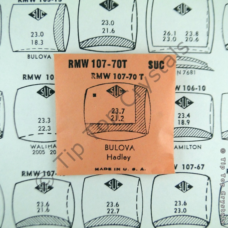 SUC RMW107-70T Watch Crystal - Click Image to Close