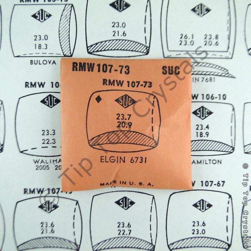 SUC RMW107-73 Watch Crystal - Click Image to Close