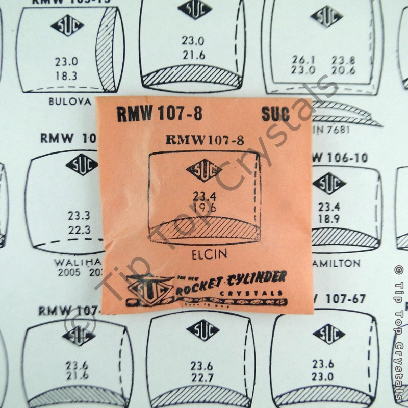SUC RMW107-8 Watch Crystal - Click Image to Close