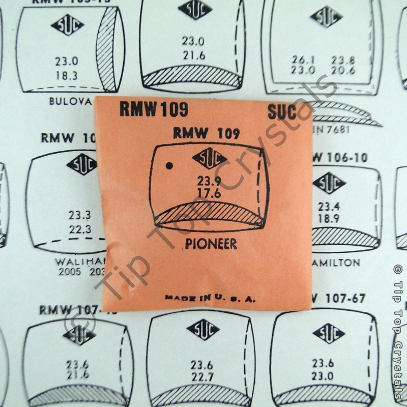 SUC RMW109 Watch Crystal - Click Image to Close