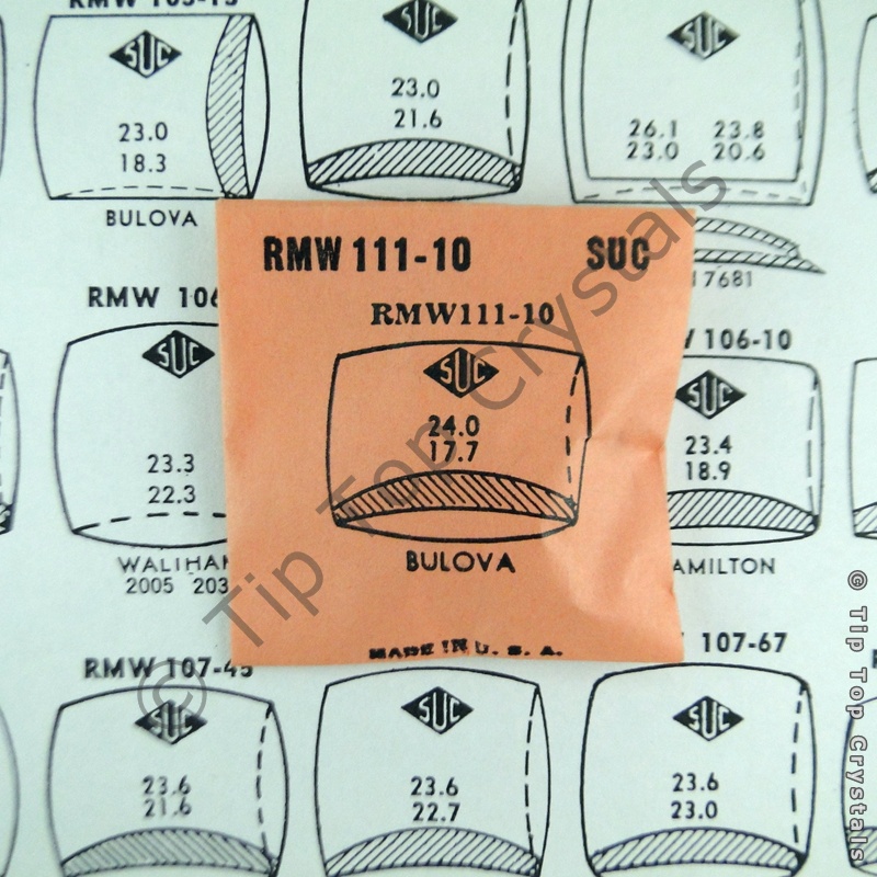 SUC RMW111-10 Watch Crystal - Click Image to Close