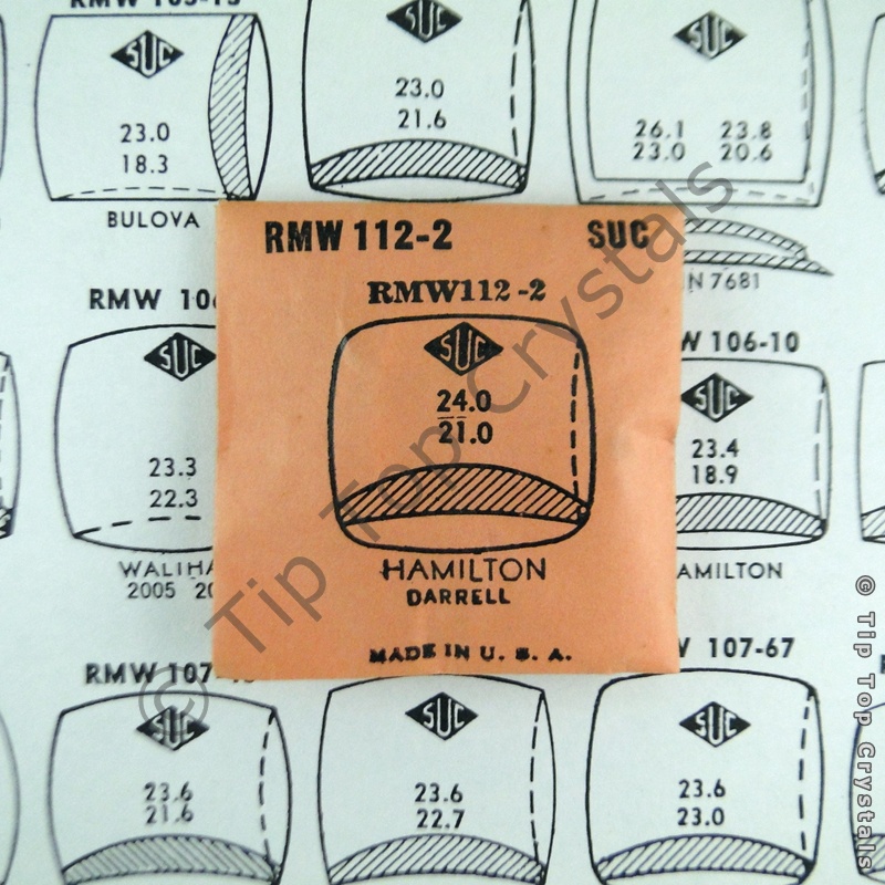 SUC RMW112-2 Watch Crystal - Click Image to Close
