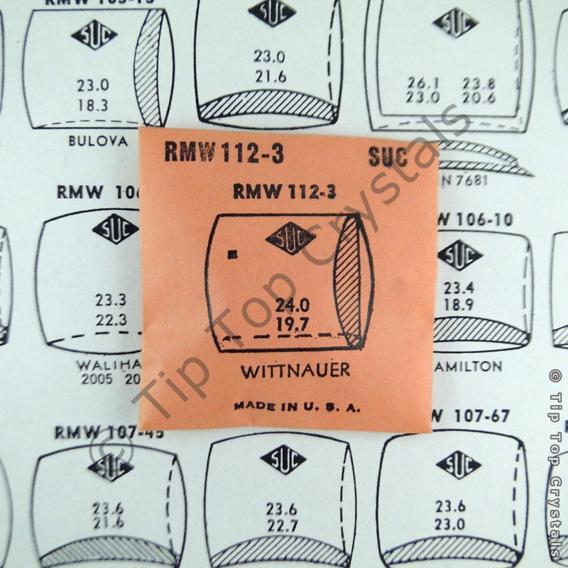 SUC RMW112-3 Watch Crystal - Click Image to Close