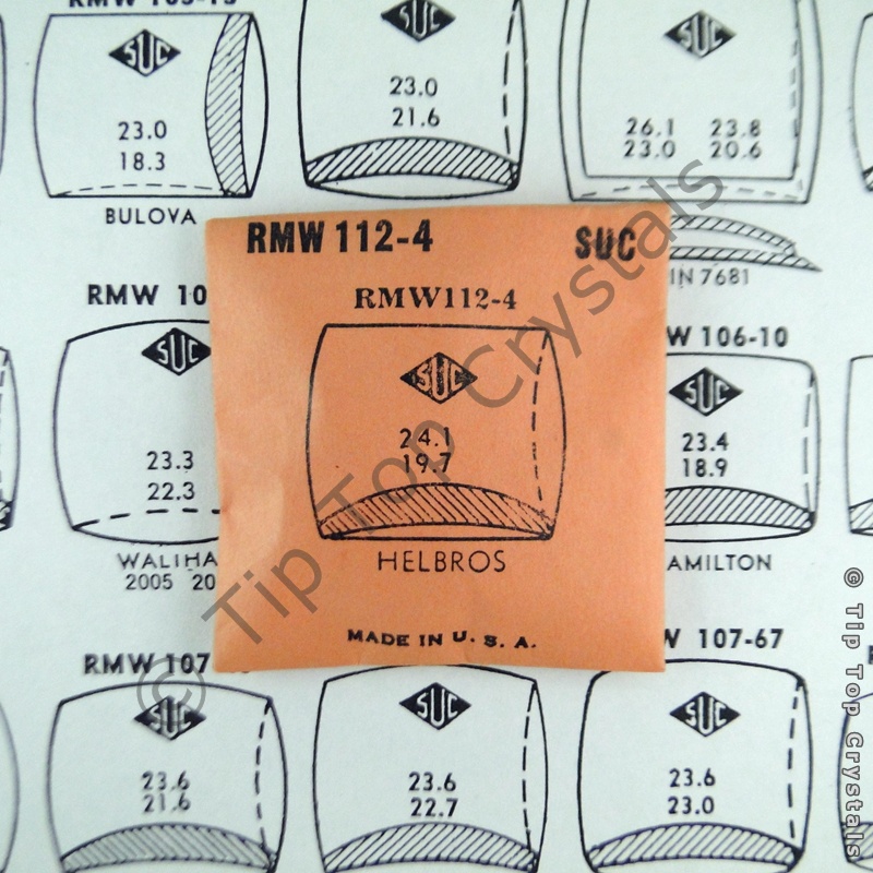 SUC RMW112-4 Watch Crystal - Click Image to Close