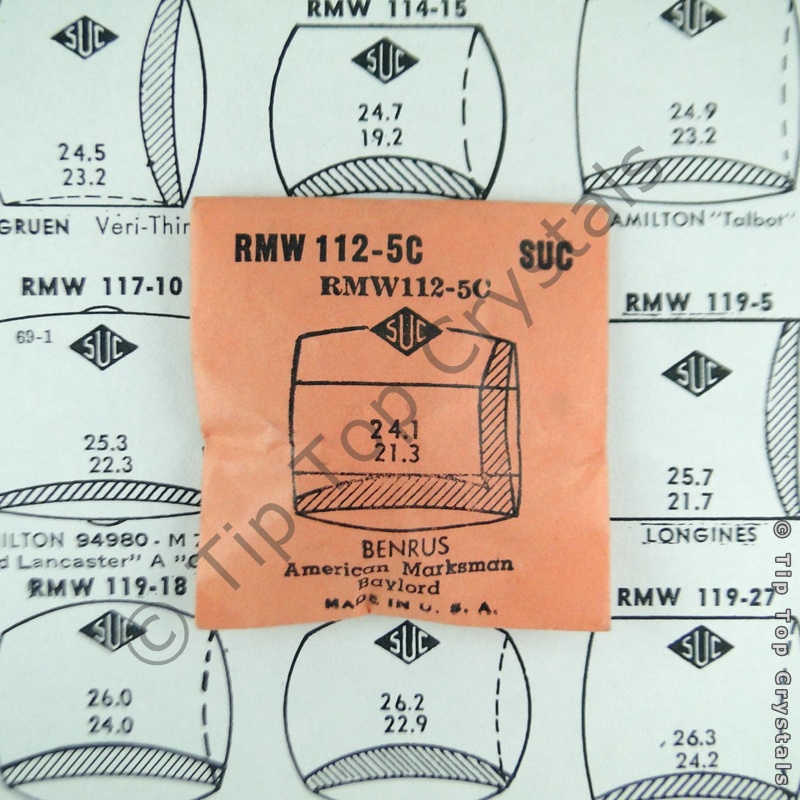 SUC RMW112-5C Watch Crystal - Click Image to Close