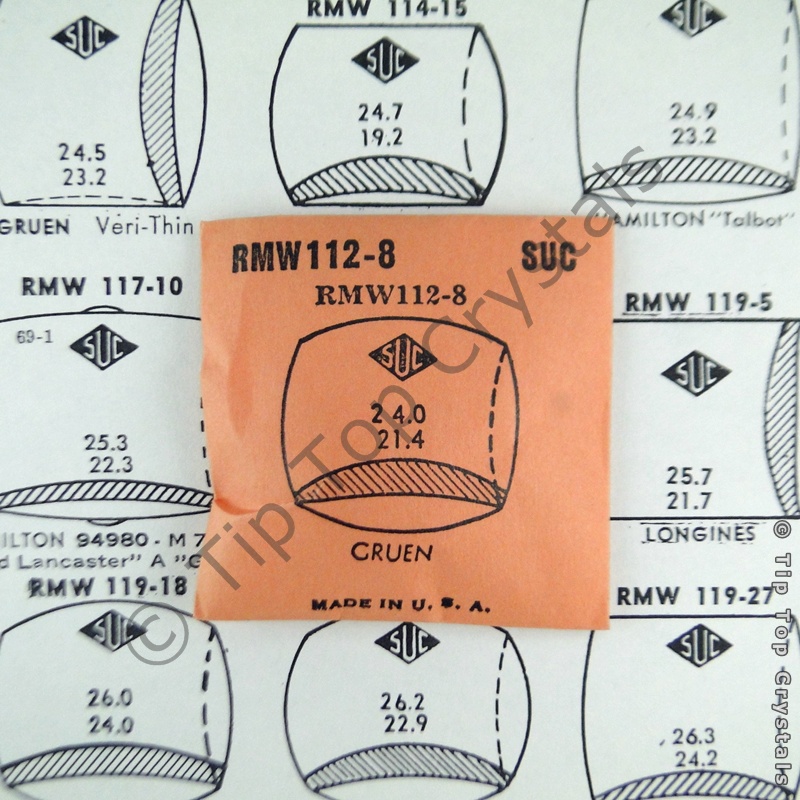 SUC RMW112-8 Watch Crystal - Click Image to Close