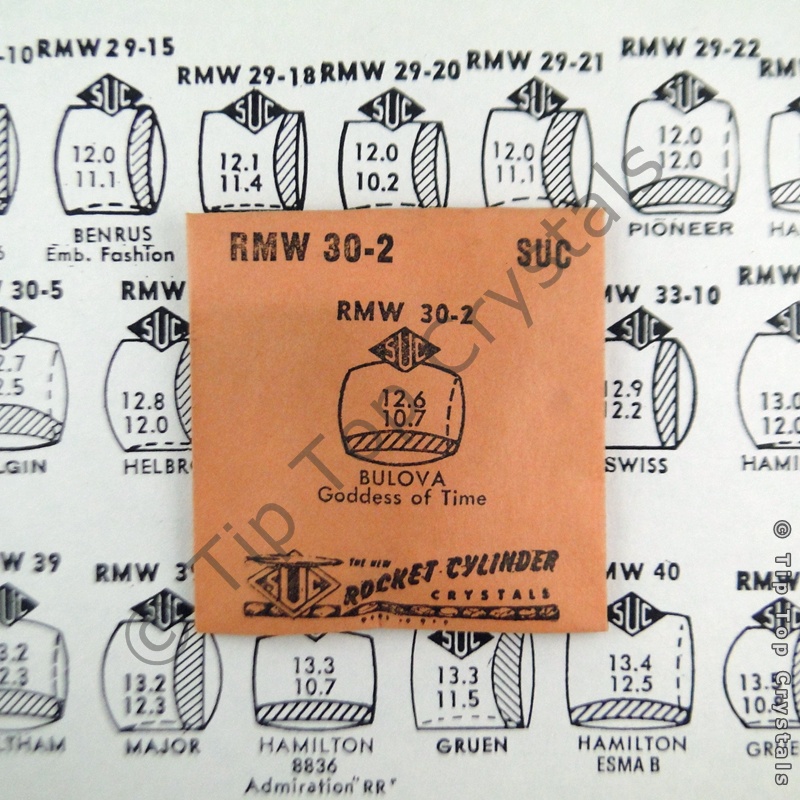 SUC RMW30-2 Watch Crystal - Click Image to Close