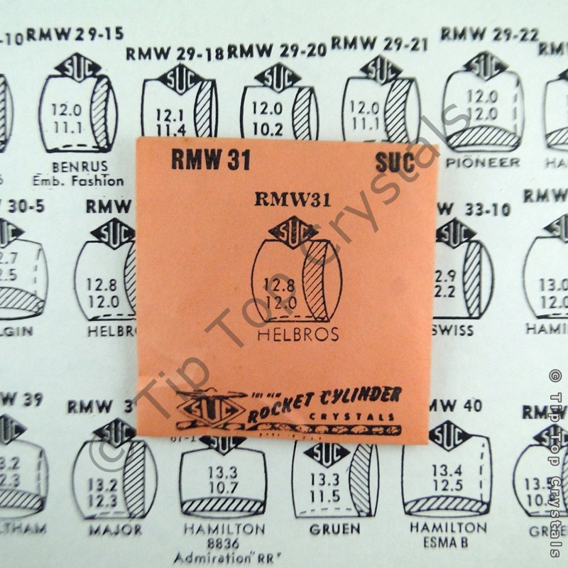 SUC RMW31 Watch Crystal - Click Image to Close