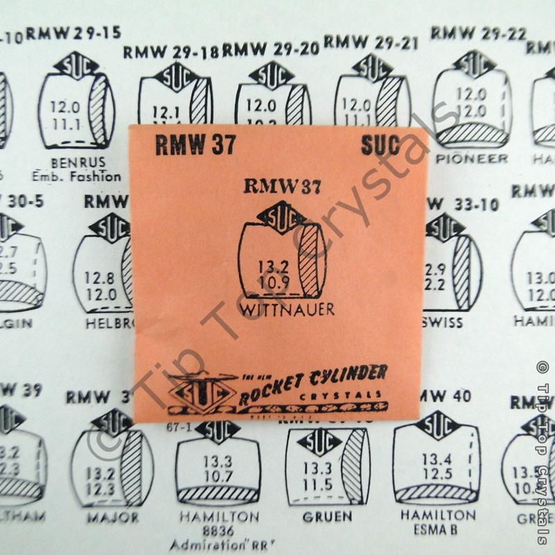 SUC RMW37 Watch Crystal - Click Image to Close