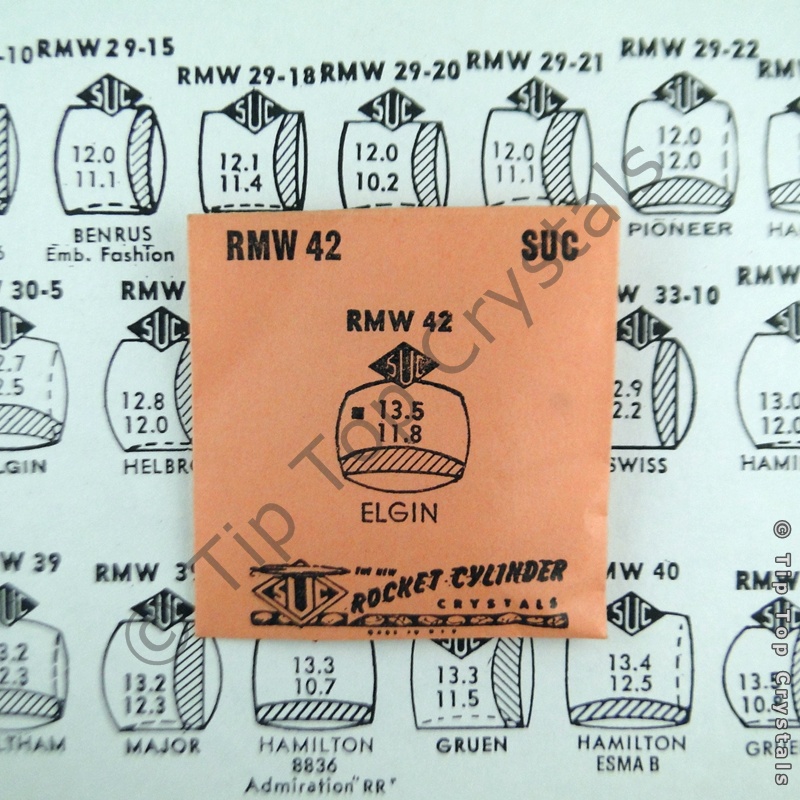 SUC RMW42 Watch Crystal - Click Image to Close