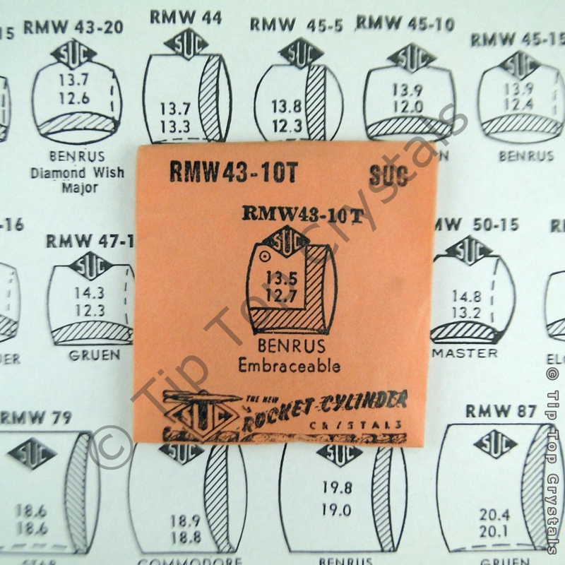 SUC RMW43-10T Watch Crystal - Click Image to Close