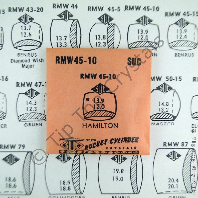 SUC RMW45-10 Watch Crystal - Click Image to Close