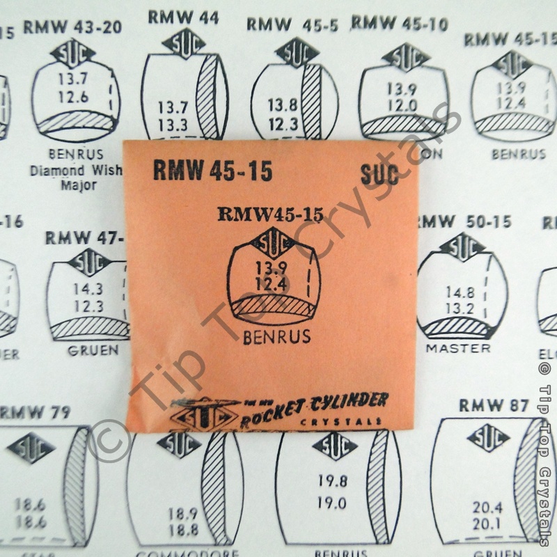 SUC RMW45-15 Watch Crystal - Click Image to Close