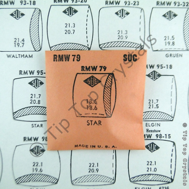 SUC RMW79 Watch Crystal - Click Image to Close