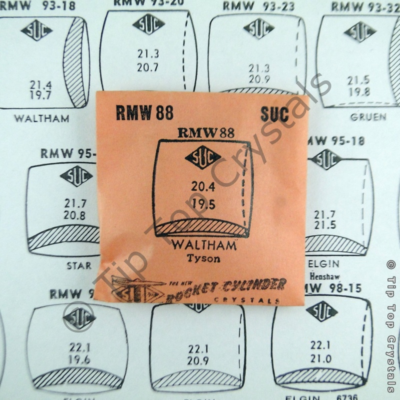 SUC RMW88 Watch Crystal - Click Image to Close