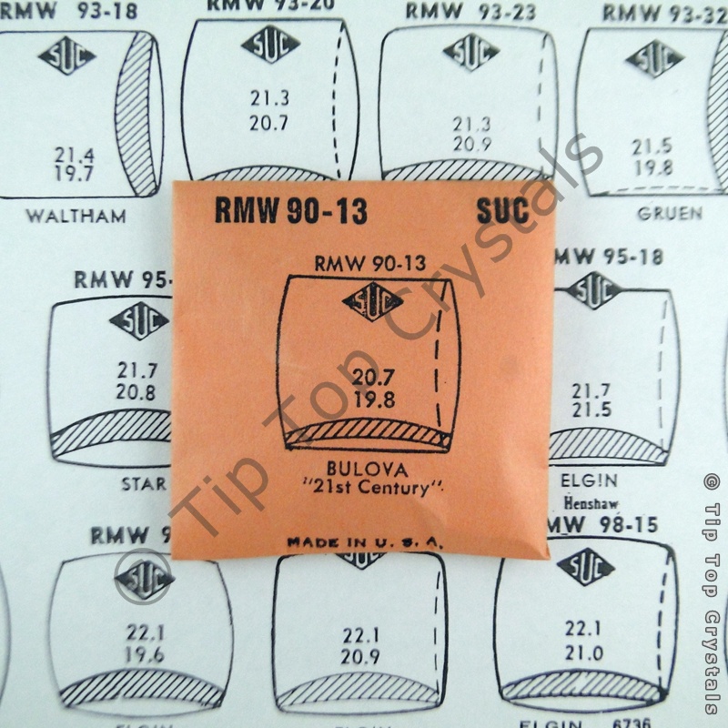 SUC RMW90-13 Watch Crystal - Click Image to Close