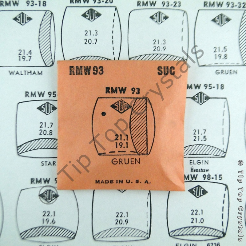 SUC RMW93 Watch Crystal - Click Image to Close