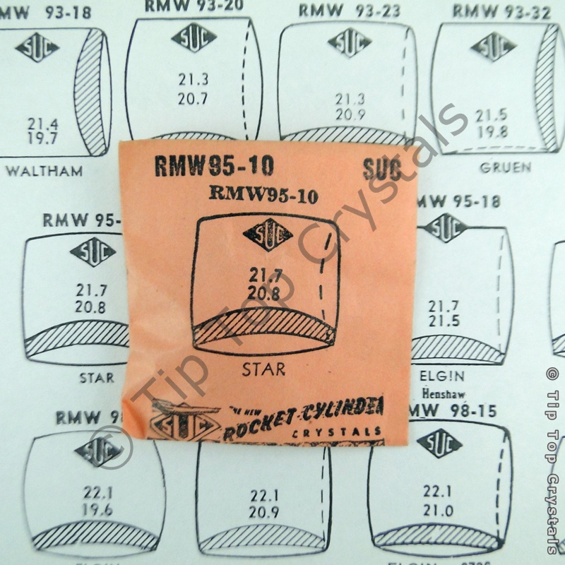 SUC RMW95-10 Watch Crystal - Click Image to Close