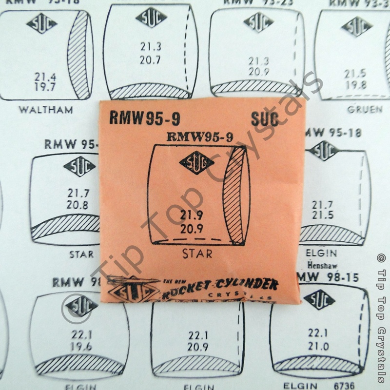 SUC RMW95-9 Watch Crystal - Click Image to Close