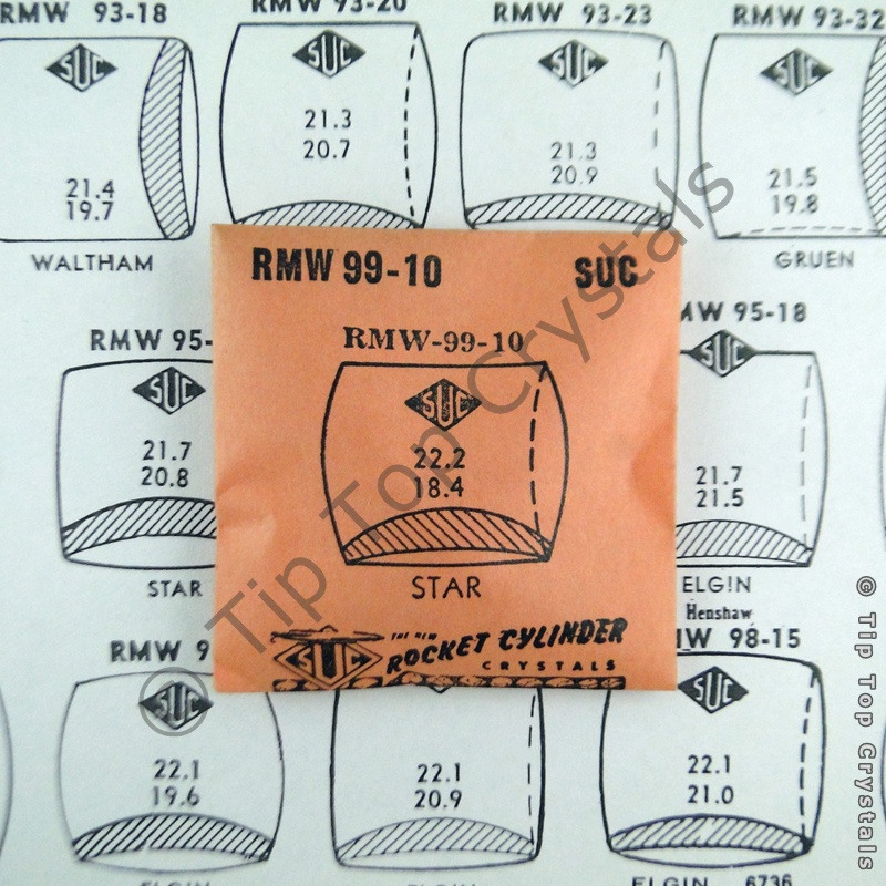 SUC RMW99-10 Watch Crystal - Click Image to Close