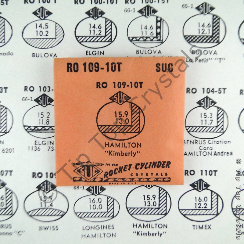SUC RO109-10T Watch Crystal - Click Image to Close