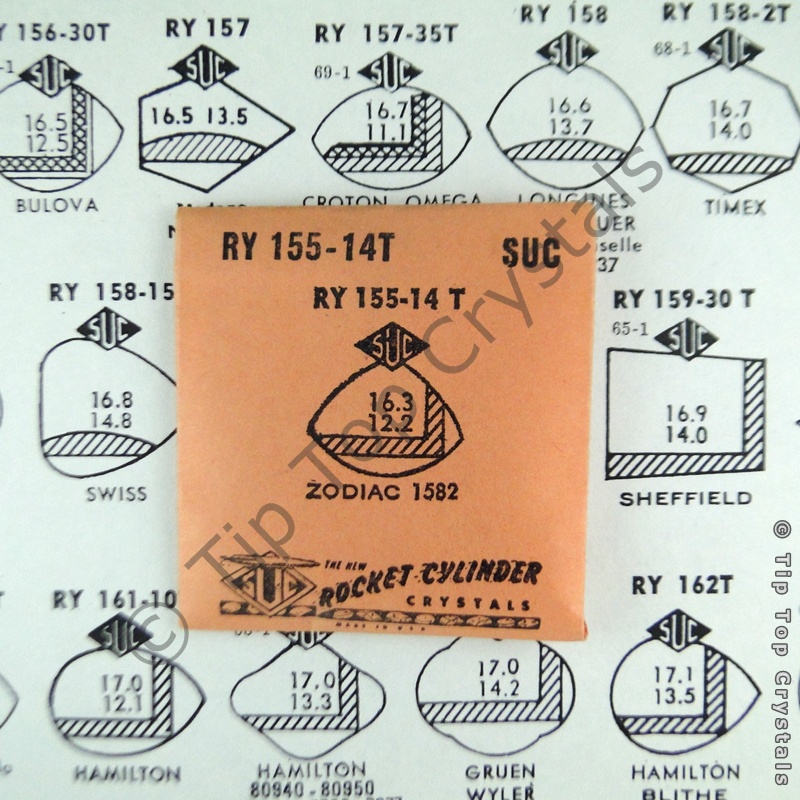 SUC RY155-14T Watch Crystal - Click Image to Close