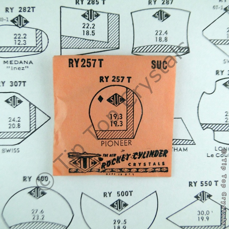 SUC RY257T Watch Crystal - Click Image to Close