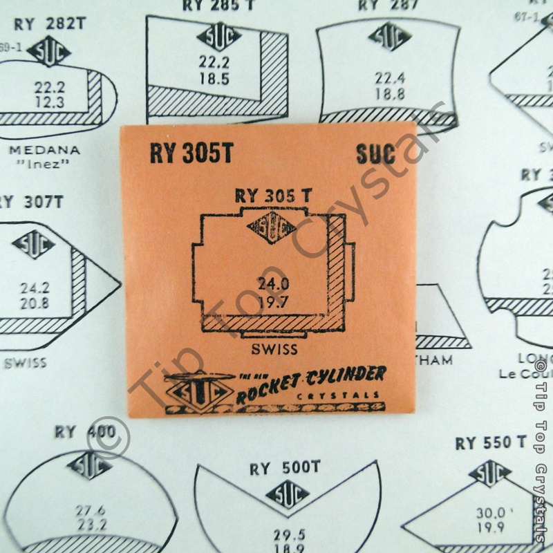 SUC RY305T Watch Crystal - Click Image to Close