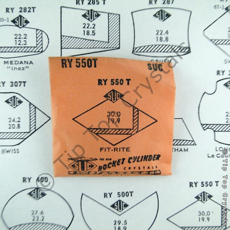 SUC RY550T Watch Crystal - Click Image to Close