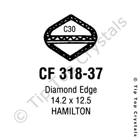 GS CF318-37 Watch Crystal
