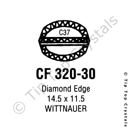 GS CF320-30 Watch Crystal