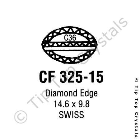 GS CF325-15 Watch Crystal