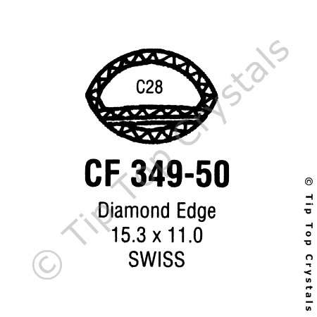 GS CF349-50 Watch Crystal