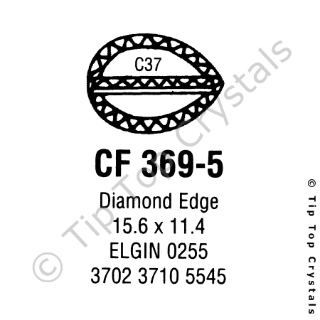GS CF369-5 Watch Crystal