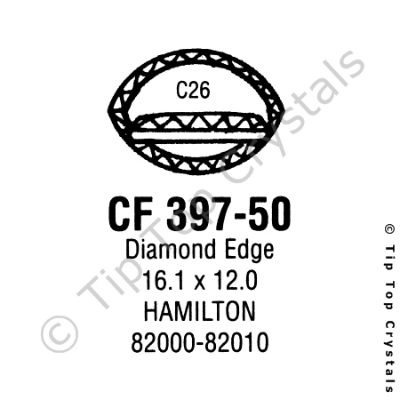 GS CF397-50 Watch Crystal