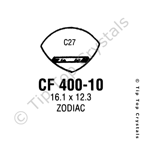 GS CF400-10 Watch Crystal