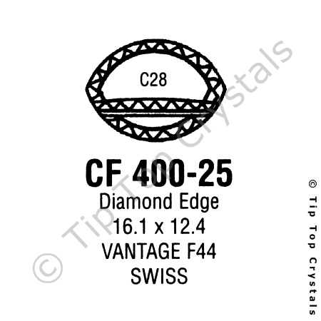 GS CF400-25 Watch Crystal
